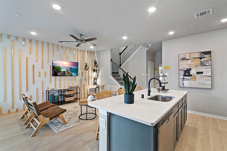 Bowie Representational Kitchen