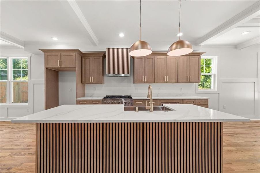 Furnished interior view inside a new home in , Avondale Estates (Image 7).