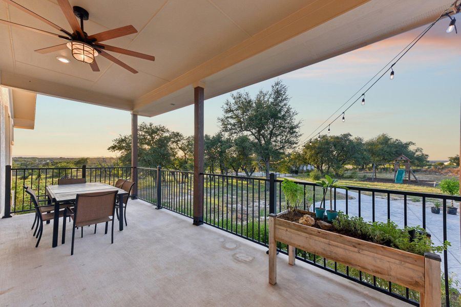 Exterior details and patio area of a home in , Johnson City (Image 3). Exterior details and patio area of a home in , Johnson City (Image 3).