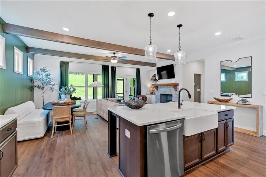 Furnished interior view inside a new home in , Villa Rica (Image 19).