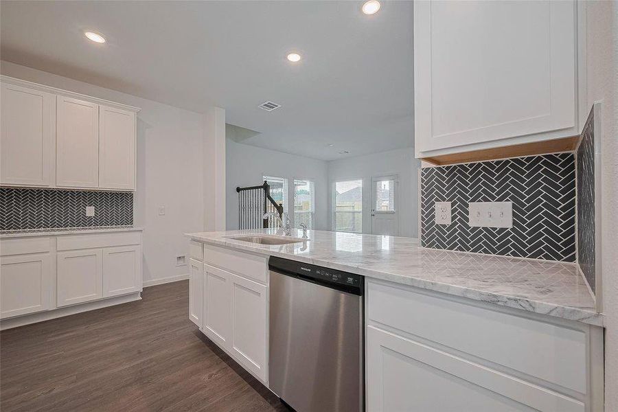 Furnished interior view inside a new home in , Dayton (Image 11).