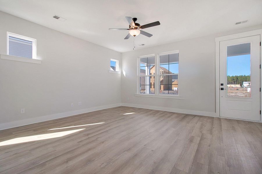 Spacious, unfurnished interior of a new home in Nexton - Midtown - The Park Collection, Summerville (Image 14).