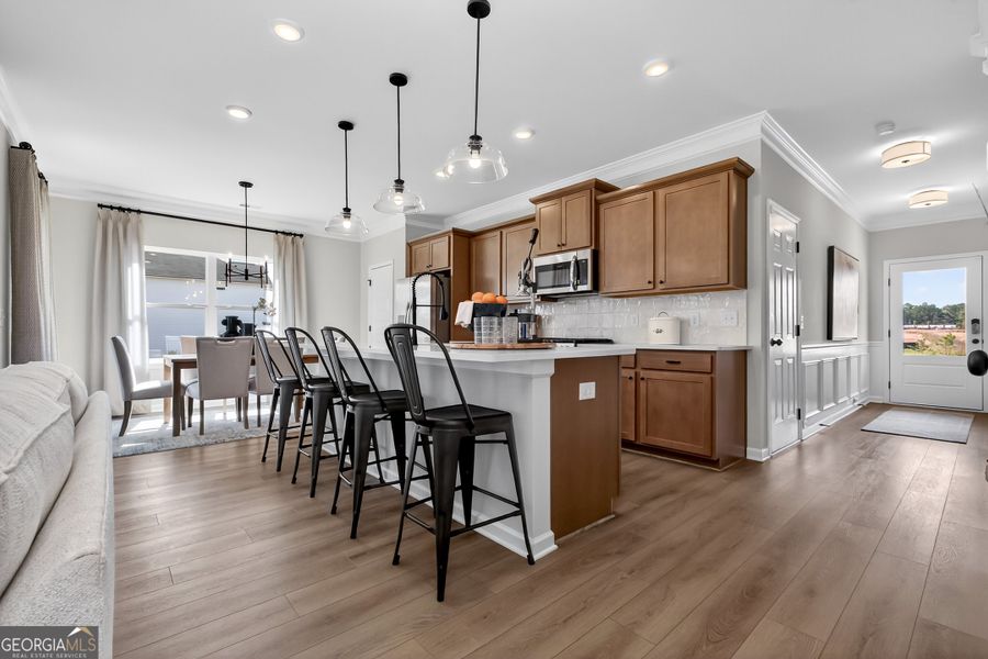 Furnished interior view inside a new home in Stonebridge North, Macon (Image 23).