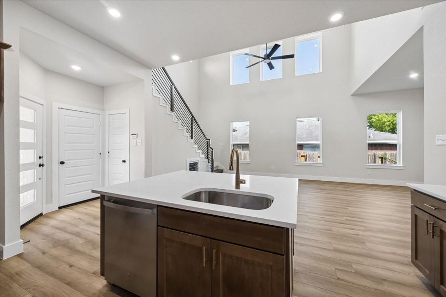 Furnished interior view inside a new home in , Montgomery (Image 9).