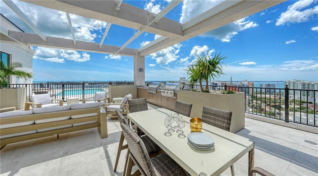 Furnished interior view inside a new home in , Sarasota (Image 13).
