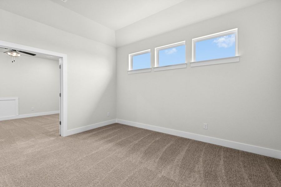 Spacious, unfurnished interior of a new home in Blackhawk, Pflugerville (Image 30).