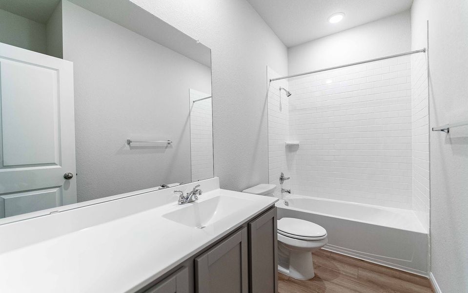 Furnished interior view inside a new home in Grande Estates, Bertram (Image 6). Furnished interior view inside a new home in Grande Estates, Bertram (Image 6).