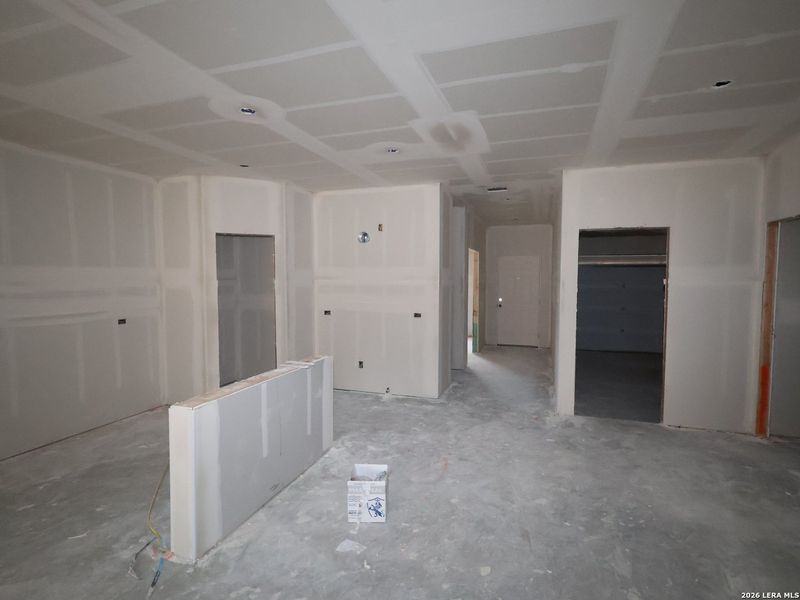 In-progress construction of a new home in Mesquite Ridge, San Antonio, TX (Image 22).