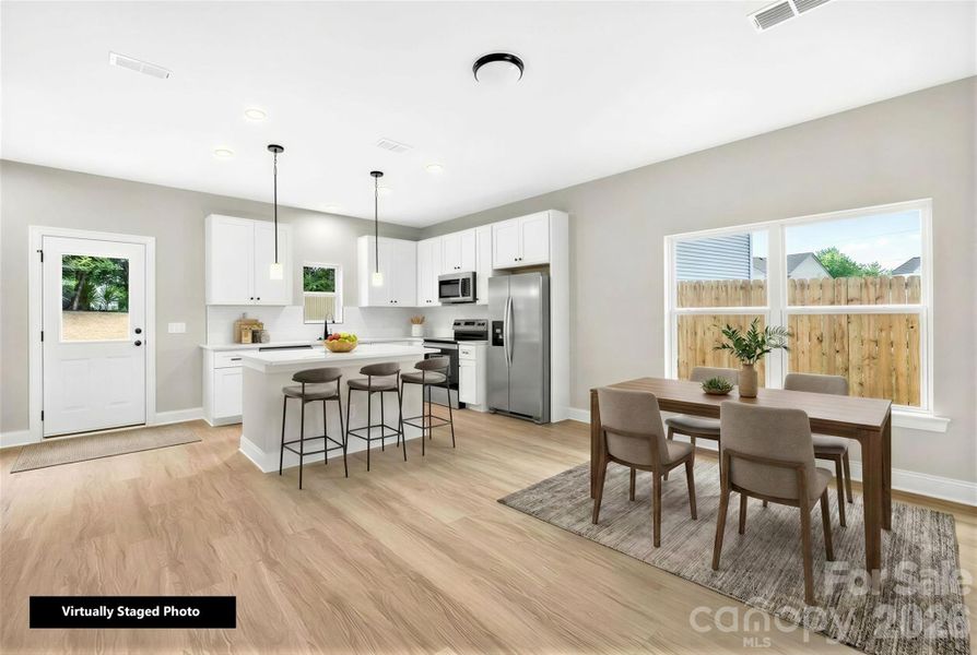 Furnished interior view inside a new home in , Kannapolis (Image 6).
