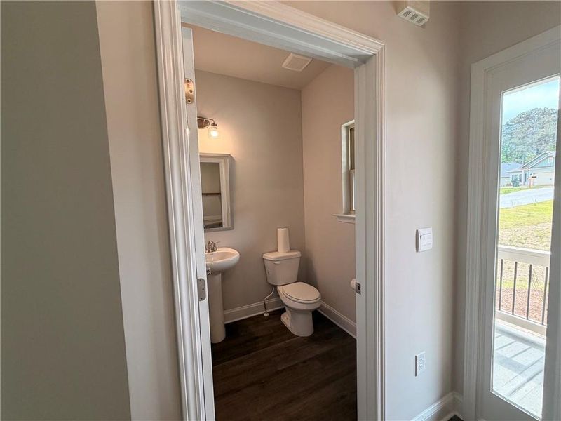 Furnished interior view inside a new home in Magnolia Villas, Cornelia (Image 9).