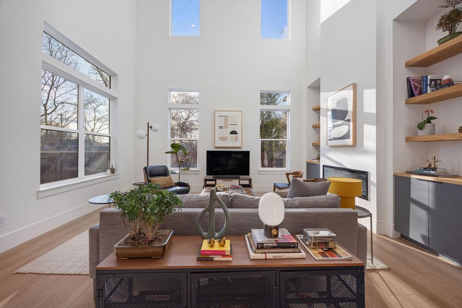 Furnished interior view inside a new home in , Houston (Image 13). Furnished interior view inside a new home in , Houston (Image 13).