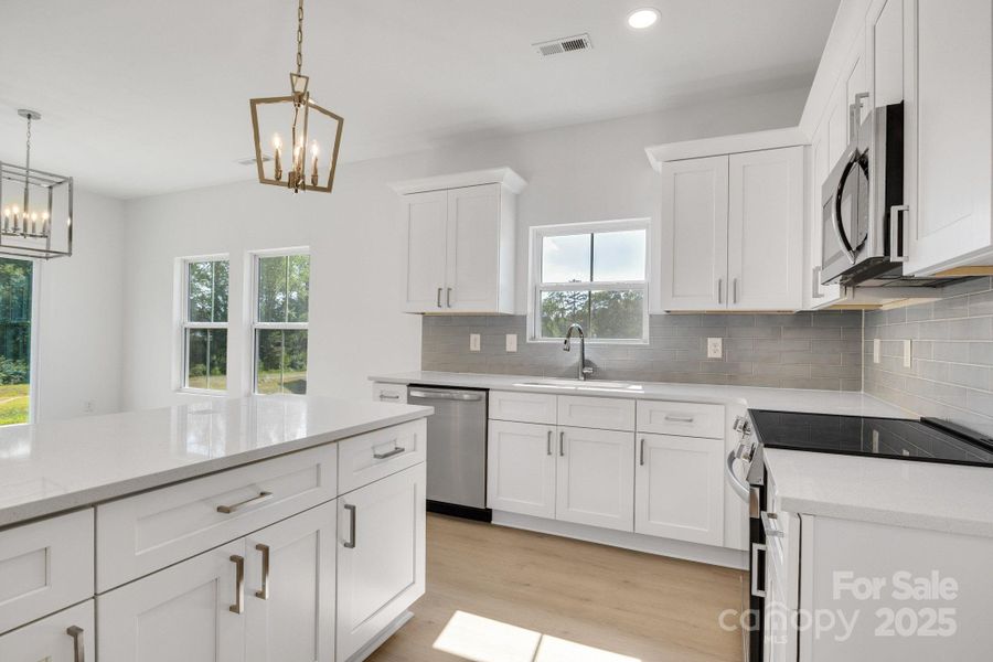 Furnished interior view inside a new home in , Kannapolis (Image 6).