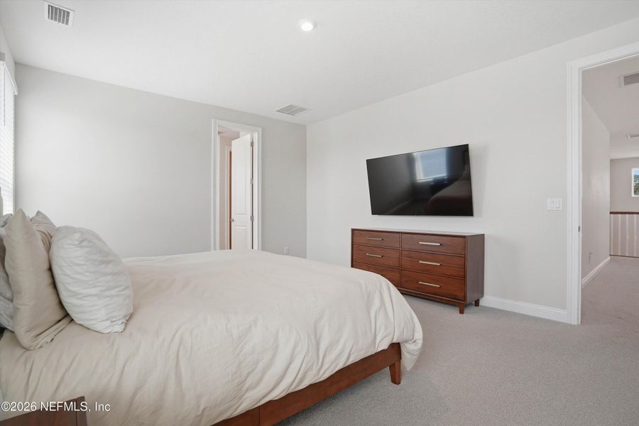 Furnished interior view inside a new home in RiverTown, St. Johns (Image 12).