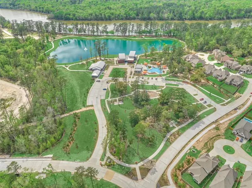 Grand Lake is an 88-acre natural lake where you can catch fish (and release, please) and watch wildlife from the lake’s edge. Enjoy access to community pool, fitness center, lakes, and scenic trails just .3 miles away.