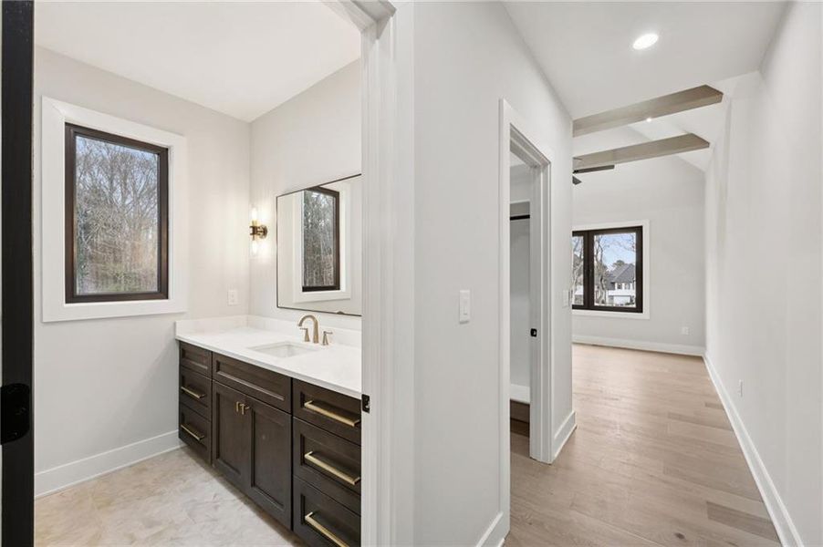 Furnished interior view inside a new home in , Auburn (Image 9).