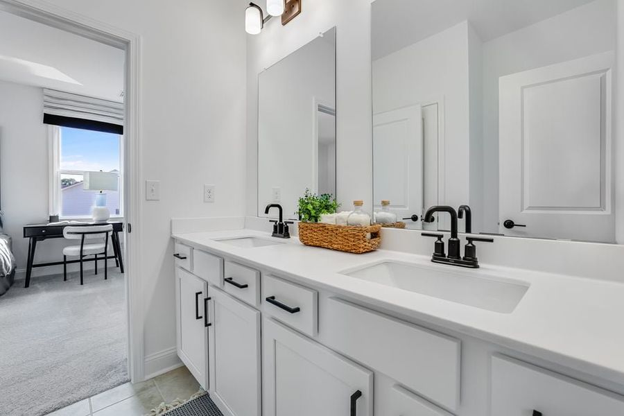 Representative furnished interior of a home built from the Easton by Taylor Morrison in Reserve at Hickory Walk, Kennesaw (Image 38).