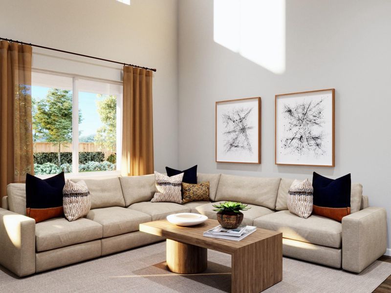 Photos are a representation of the floor plan. Options and interior selections will vary.