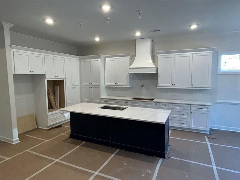 In-progress construction of a new home in , Woodstock, GA (Image 6).