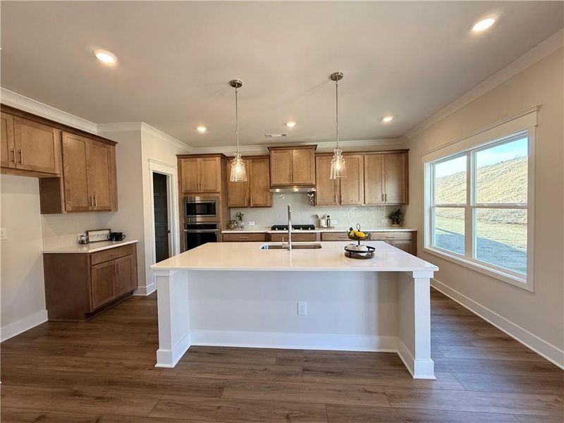 Furnished interior view inside a new home in Ponderosa Farms Manor, Gainesville (Image 29).