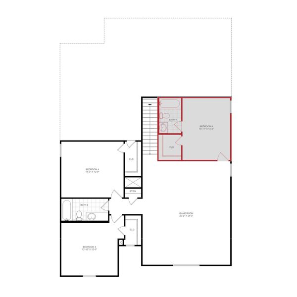 W/S #78852 / BG #3: 2nd Floor