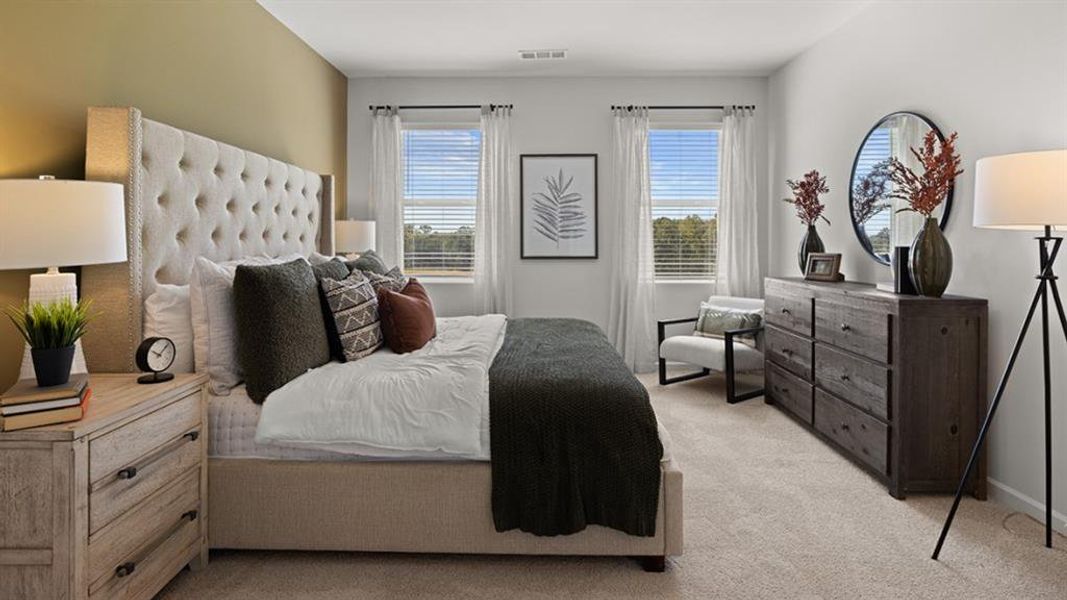 Furnished interior view inside a new home in Lost Creek, Dallas (Image 38).