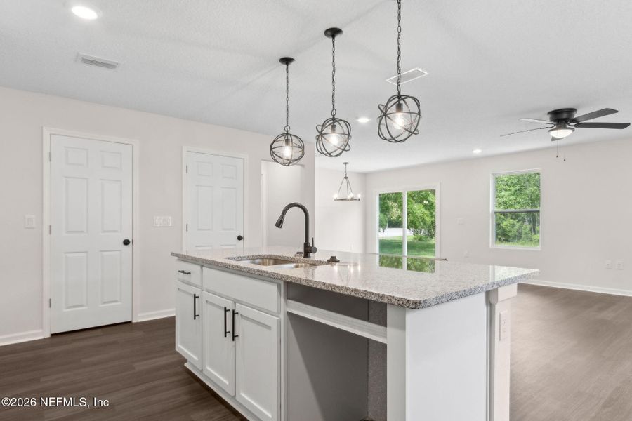 Furnished interior view inside a new home in , Jacksonville (Image 6).
