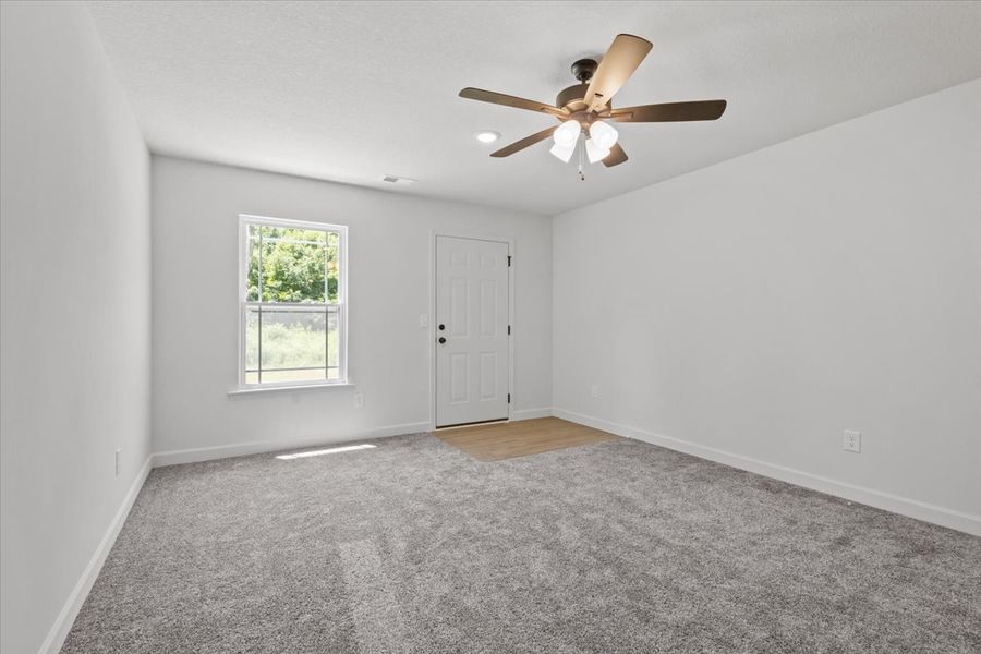 Representative unfurnished interior of a home built from the Yale by Enchanted Homes in Arcadia Village, Spartanburg (Image 8).