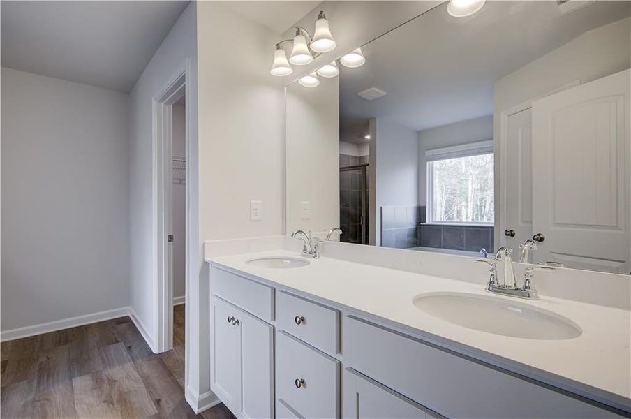 Furnished interior view inside a new home in Westminster, Covington (Image 8).