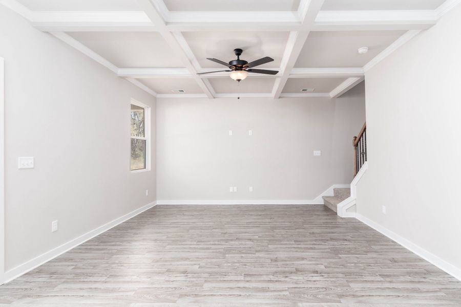 Representative unfurnished interior of a home built from the Cypress by Nason Homes in Brady Estates, Murfreesboro (Image 17).