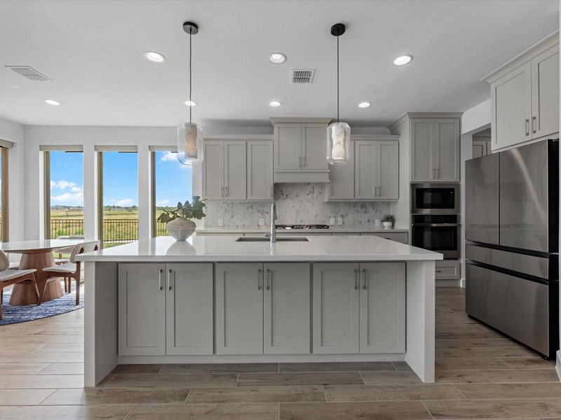 Furnished interior view inside a new home in Valencia, Manvel (Image 18).