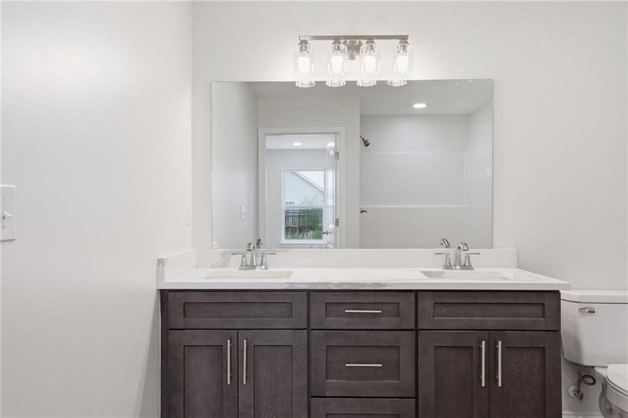 Furnished interior view inside a new home in , Eton (Image 14).