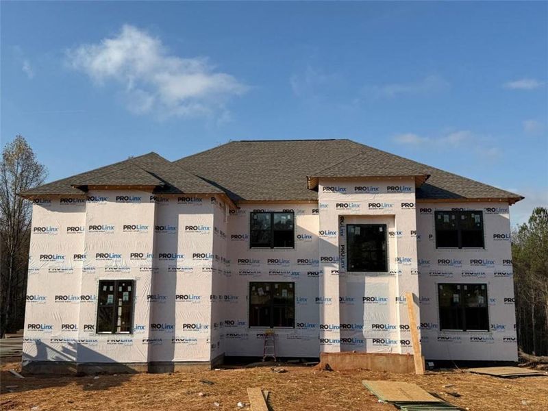 In-progress construction of a new home in , Conyers, GA (Image 31). In-progress construction of a new home in , Conyers, GA (Image 31).