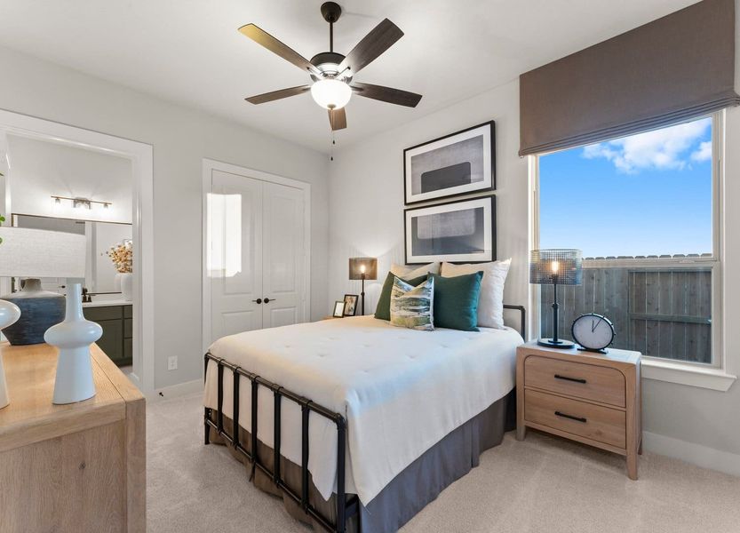 Furnished interior view inside a new home in Fulshear Lakes Gardens, Fulshear (Image 8). Furnished interior view inside a new home in Fulshear Lakes Gardens, Fulshear (Image 8).