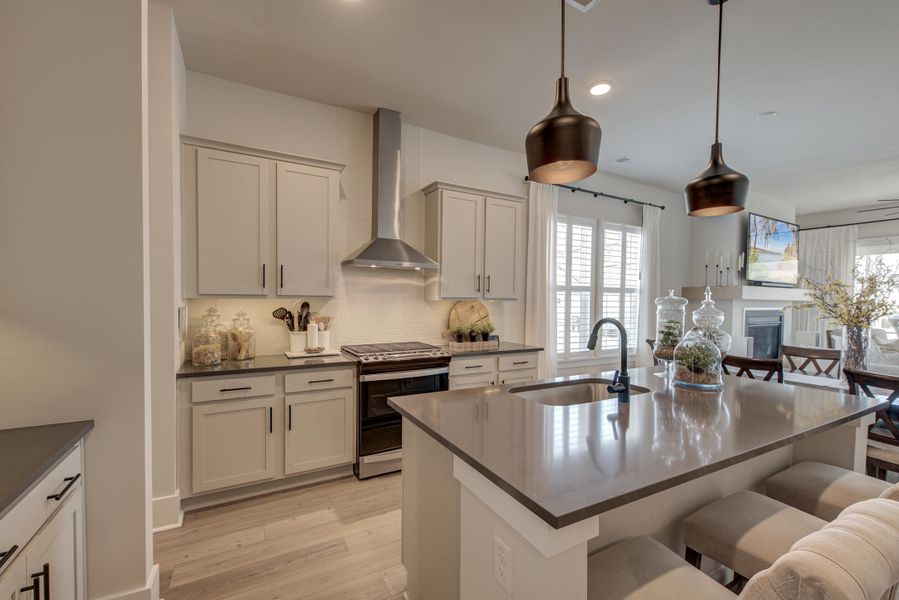Furnished interior view inside a new home in Midtown at Nexton, Summerville (Image 5).