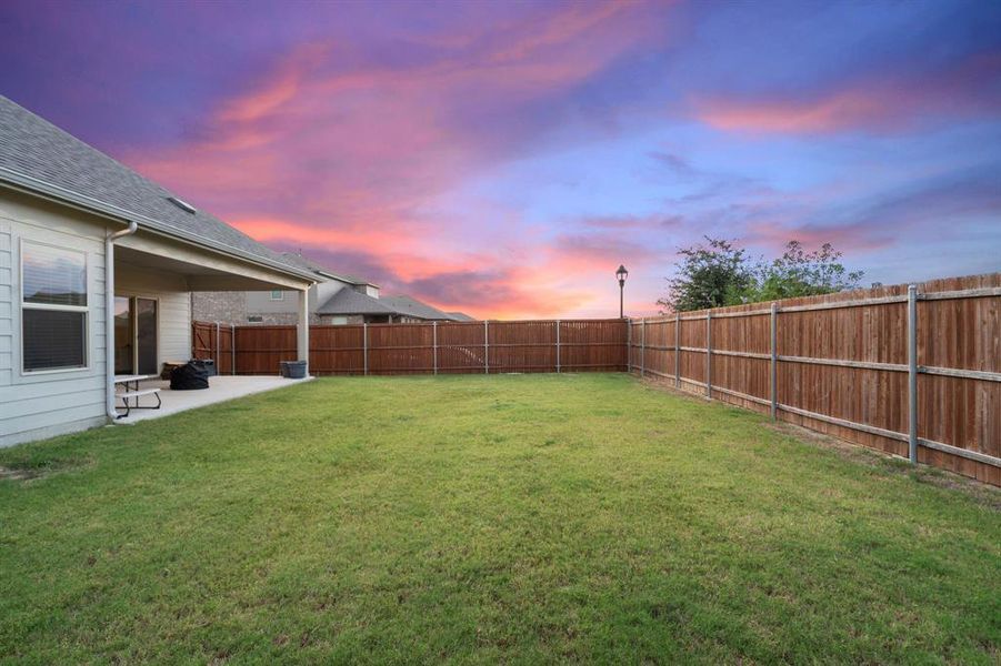 Front exterior of a new home in Northstar, Haslet, TX, highlighting curb appeal (Image 19).
