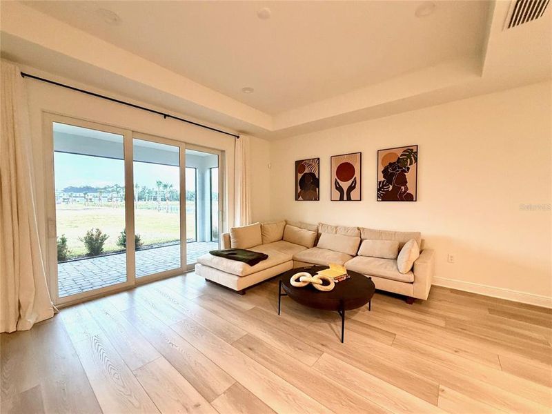 Furnished interior view inside a new home in , Sarasota (Image 52). Furnished interior view inside a new home in , Sarasota (Image 52).