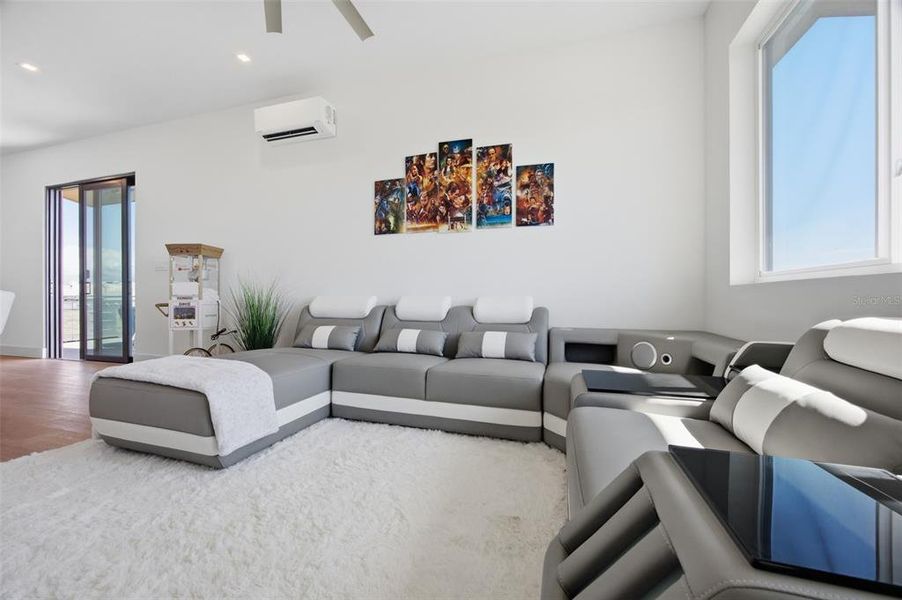 Furnished interior view inside a new home in , New Port Richey (Image 35).