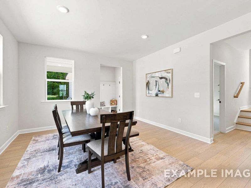 Furnished interior view inside a new home in Forestville Yard, Knightdale (Image 16).