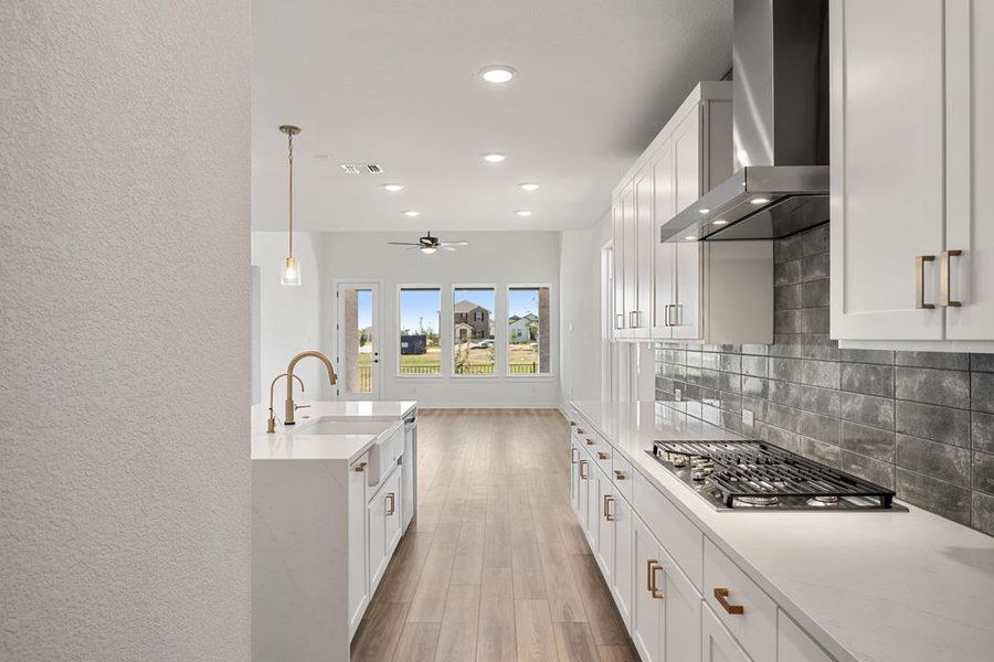 Furnished interior view inside a new home in Flora, Hutto (Image 10).