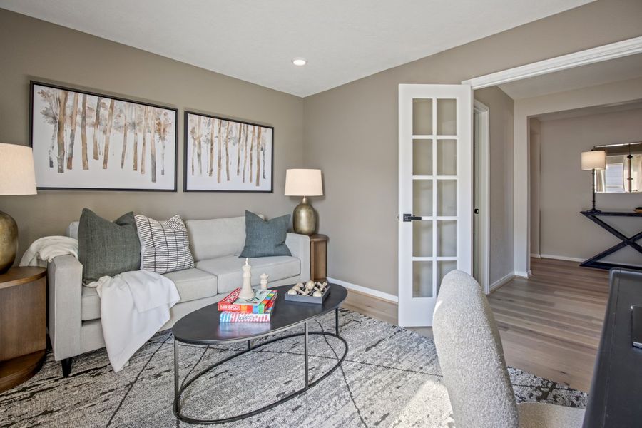 Representative furnished interior of a home built from the 2382 by KB Home in Saddlebrook Preserve, Beasley (Image 11).