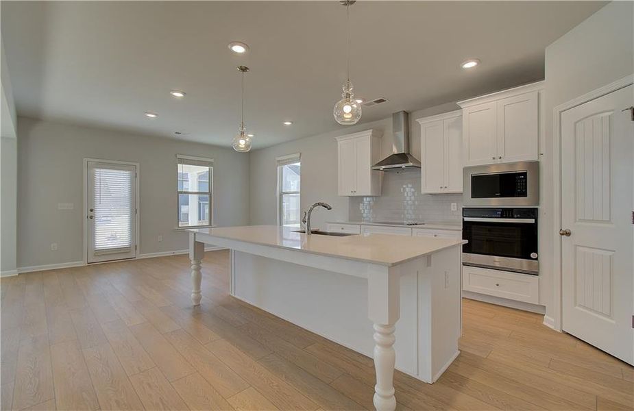 Furnished interior view inside a new home in Adagio, Dacula (Image 8).