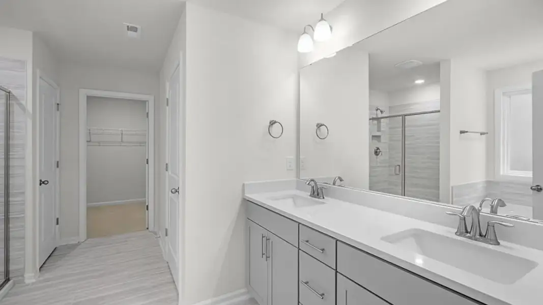Furnished interior view inside a new home in Horton Park, Apex (Image 10).