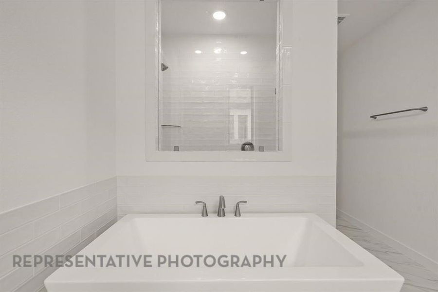 Close-up of interior finishes inside a home in Mosaic: 60ft. lots, Celina (Image 8).