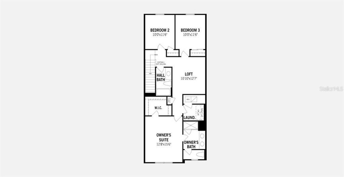 Catalina Floorplan - Second Floor