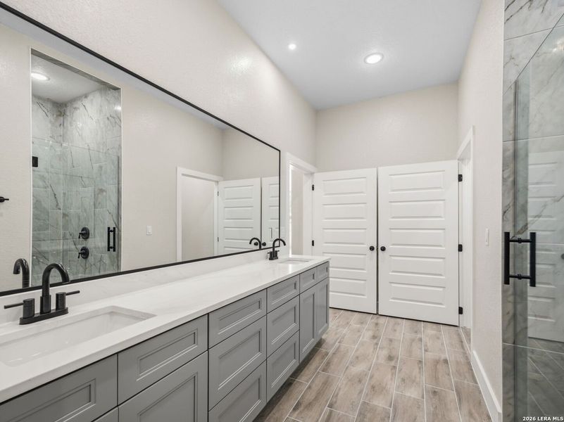 Furnished interior view inside a new home in , Lytle (Image 13).