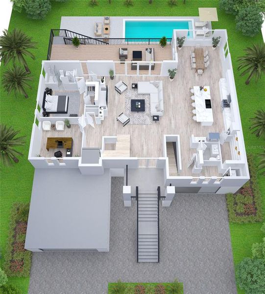 2nd floor main living area 2nd floor main living area