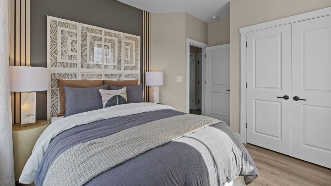 The Landon Plan at River District by DRB Homes in Charlotte, NC- Bedroom1