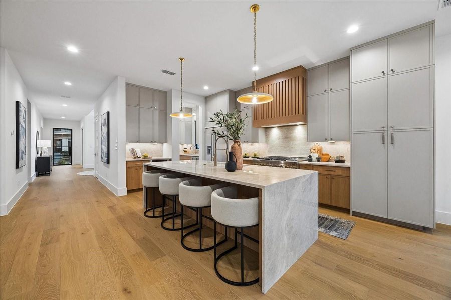Furnished interior view inside a new home in , Houston (Image 5).