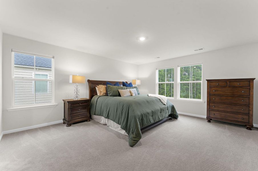 Furnished interior view inside a new home in , Summerville (Image 16). Furnished interior view inside a new home in , Summerville (Image 16).