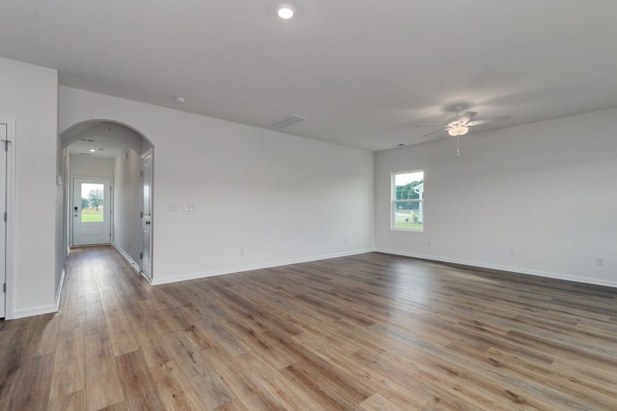 Spacious, unfurnished interior of a new home in Garden Grove, Conway (Image 24). Spacious, unfurnished interior of a new home in Garden Grove, Conway (Image 24).